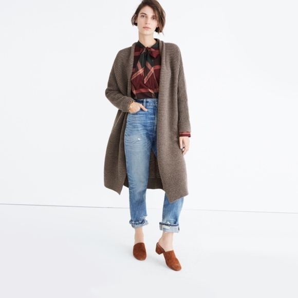 Madewell Sweaters - Madewell Fulton Sweater Coat M